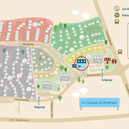 Ferienwohnpark Zwei-zimmer-apartment 53 01 Daire